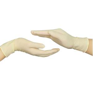 Guanti protettivi monouso in lattice in polvere/polvere senza guanti 100 pz scatola multipla per esame laboratorio cucina odontoiatrica per uso domestico - Product Image 4