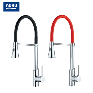 Robinet mélangeur d'évier universel en silicone, pivotant magnétique, pour eau chaude et froide, avec douchette extractible et anti-éclaboussures, vente en gros - Product Image 4