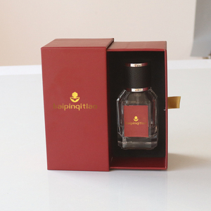 Botella de Perfume Cuadrada de 30ml 50ml 100ml, Diseño Único de Lujo, Botellas de Perfume Vacías Transparentes Reciclables con Tapa de Cuero - Product Image 4