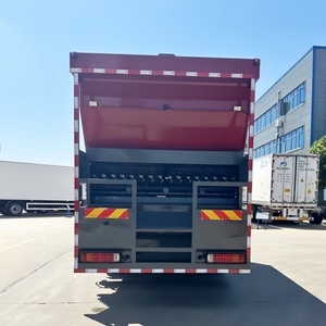 Camion de finition d'asphalte et de compactage de gravier entièrement automatique HOWO 8x4 neuf à vendre - Product Image 6