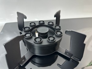 OEM Reversible LPG/<span class=keywords><strong>Gas</strong></span> Natural Mesa Insertar 2 Modelo Doble Quemador Pulso Estufa de Encendido con Pantalla Táctil para Uso Doméstico - Product Image 4