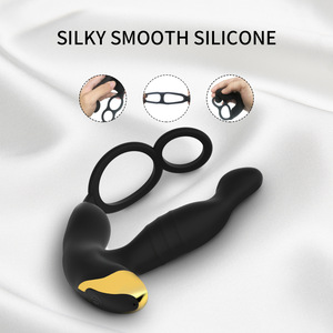 Dispositivo de Masaje de Próstata con Control Remoto, Tapón Anal con Doble Anillo de Bloqueo, Dispositivo de Masturbación Retardada, Diseño Silencioso para Adultos - Product Image 4