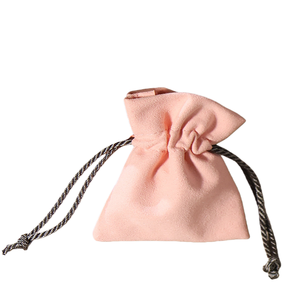 Bolsa <span class=keywords><strong>de</strong></span> Embalaje para Joyería, Bolsa <span class=keywords><strong>de</strong></span> Regalo <span class=keywords><strong>de</strong></span> Terciopelo con Cordón para Collares, Pulseras y Brazaletes - Product Image 4