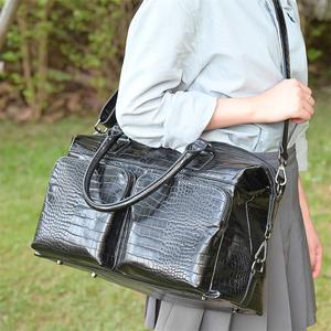 Borsa da viaggio di lusso personalizzata di alta qualità in pelle di coccodrillo pelle mamma da viaggio borsa per pannolini per bambini - Product Image 2