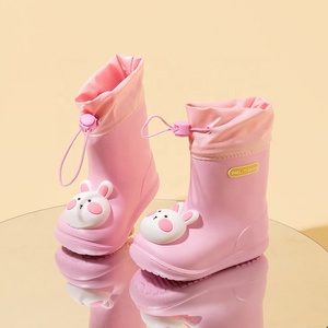 BAEWOON CRB05 Nouvelles Bottes <span class=keywords><strong>de</strong></span> <span class=keywords><strong>Pluie</strong></span> Antidérapantes pour Enfants, Motif Dessin Animé, Adorables Chaussures <span class=keywords><strong>de</strong></span> <span class=keywords><strong>Pluie</strong></span> d'Extérieur pour Bébés <span class=keywords><strong>de</strong></span> Maternelle, Bottes <span class=keywords><strong>de</strong></span> <span class=keywords><strong>Pluie</strong></span> Ours pour Garçons et Filles - Product Image 4