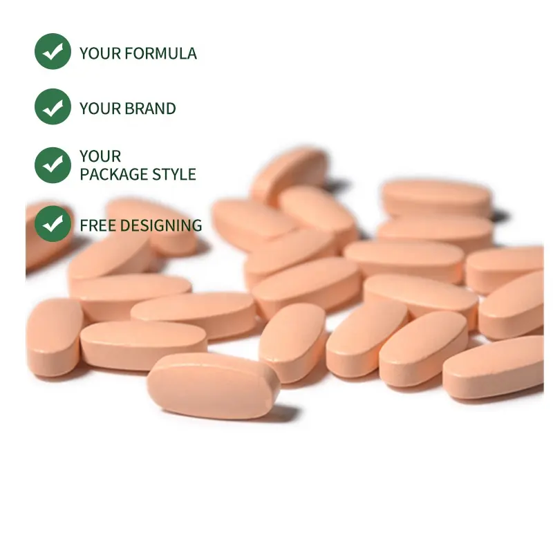 Pemasok Produk Kecantikan OEM Kustom Pemasok Vitamin Tablet Biotin