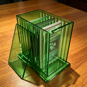 Hot Selling Sturdy Custom Clear 10 Compartments Acrylic <b>Stand</b> Graded Card Slab Holder for Trading Card <b>Display</b> - Product Image 3
