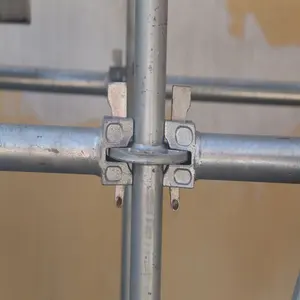 优发热镀锌钢板铺装式环锁脚手架竖管和脚手架材料