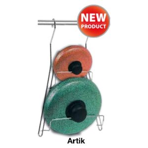 Porta coperchi 2 posti appendibile ARTIK Cromo 280348 - Product Image 1