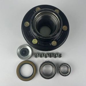 3500lb axe <span class=keywords><strong>d</strong></span>'essieu de remorque forgé 6 goujons capuchons vtt mini roue ensemble de moyeu de remorque pièces - Product Image 3