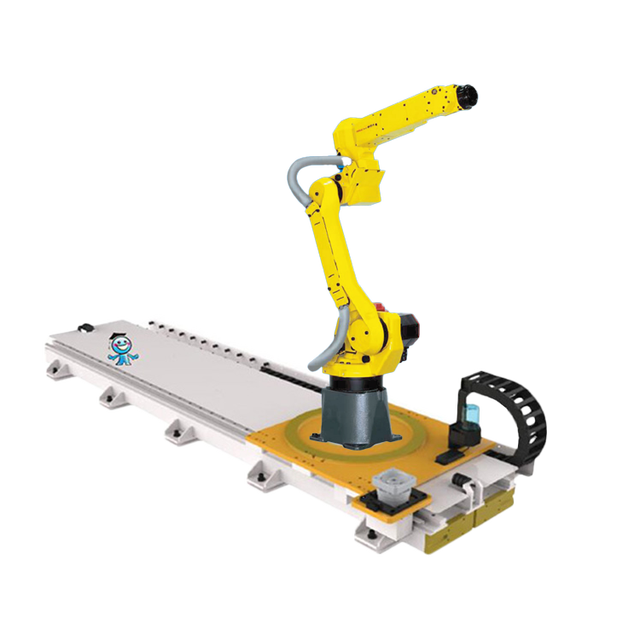 Assembly Automation Workstation Robot Guide With M-20iA