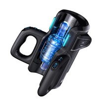 Leten THRUSTING-PRO 12cm Schubfunktion Hochgeschwindigkeits-Masturbator Automatische Teleskop-Vagina Masturbation Sextoy für Männer