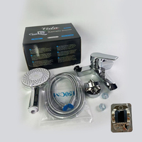 Robinet de Douche et Baignoire Thermostatique Monocommande en Laiton Chromé de Haute Qualité, Moderne, Eau Chaude et Froide, avec Jet Doux Massant et Céramique
