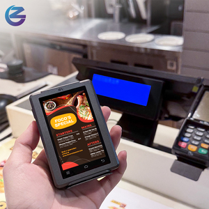 Terminal de <span class=keywords><strong>pago</strong></span> sin efectivo habilitado para Android POS Z81 4G con NFC y escáner de código de barras para estantes inteligentes - Product Image 3