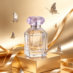 Venta Directa <span class=keywords><strong>de</strong></span> Fábrica, Botella <span class=keywords><strong>de</strong></span> Perfume <span class=keywords><strong>de</strong></span> Vidrio Transparente a Prueba <span class=keywords><strong>de</strong></span> Fugas <span class=keywords><strong>de</strong></span> 30 ml, 50 ml, 100 ml, con Tapa Colorida - Product Image 2