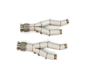 Tubo de bajada de rendimiento de cabezal de escape de alta calidad para Lamborghini <span class=keywords><strong>Aventador</strong></span> Lp700 Lp720 Lp7404 Sv <span class=keywords><strong>Svj</strong></span> 6,5 <span class=keywords><strong>V12</strong></span> cabezal de colector - Product Image 3