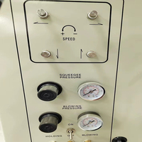 Gran oferta, máquina de serigrafía de botella de vidrio multifuncional semiautomática de un solo color para vidrio, plástico, cerámica, metal