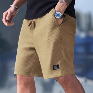 Men's Casual Athletic Shorts Summer Canvas Heavyweight Micro-<b>Elasticity</b> Breathable Polyester/Cotton Beach Shopping Routine - Product Image 3