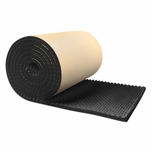 NBR Matériau insonorisé résistant à la chaleur <span class=keywords><strong>Mousse</strong></span> pour ondes acoustiques Isolation phonique auto-adhésive Feuille/rouleau de <span class=keywords><strong>mousse</strong></span> d'isolation thermique - Product Image 5