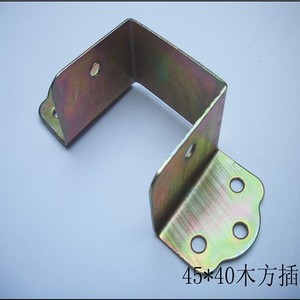Support métallique Huaxi 45x40mm pour connecteurs de support de cadre en bois - Product Image 1