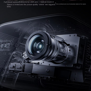โปรเจคเตอร์เลเซอร์พกพาอัจฉริยะ JMGO N5 Pro ความละเอียด 4K 3100 CVIA ลูเมนส์ ระบบปรับอัตโนมัติ สำหรับใช้งานที่บ้านและนอกบ้าน เล่นเกม JMGO N5 Pro JMGO N5 Pro Triple Laser - Product Image 6