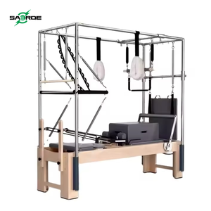 SAERDE Cama Cadillac 3 en 1 en Oferta, Equipo Multifuncional para Gimnasio y Fitness, Ajustable, <span class=keywords><strong>de</strong></span> Madera, <span class=keywords><strong>Precio</strong></span> <span class=keywords><strong>de</strong></span> Fábrica - Product Image 2
