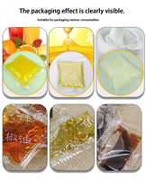 Snelle Automatische Ketchup Chilisaus Stick Verpakkingsmachine Vruchtensap Sachet Vul-En Verzegelverpakkingsmachine