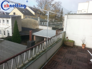 Red de protección de animales de gato de HDPE con red de protección de balcón de alambre Malla de balcón Protección resistente Red de caída de mascotas <span class=keywords><strong>Ventanas</strong></span> de balcón - Product Image 6