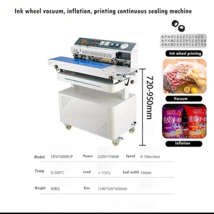 Machine électrique multifonctionnelle automatique de remplissage sous vide d'azote pour les sacs de film d'emballage chimique - Product Image 2