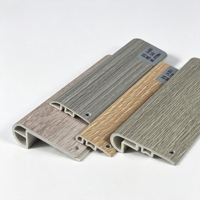 Profilé de transition en alliage d'aluminium pour revêtement de sol SPC, accessoire étanche