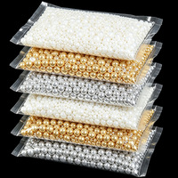 Perles de sucre or blanc 1kg/sac, décorations pour gâteaux, ingrédients de pâtisserie, décorations pour gâteaux, desserts, beignets