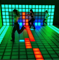 Piste de danse interactive LED JAMMA Super Grid, taille personnalisable, avec plus de 300 jeux intégrés pour la maison, les mariages, les soirées, les discothèques et les événements