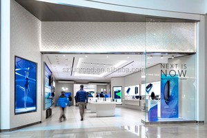 Negozio elettronico elegante vetro Mdf Mobile vetrina vetrina bancone di vendita al dettaglio - Product Image 2