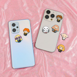 Autocollant décoratif pour téléphone, réfrigérateur, en alliage de zinc électroplaqué, personnage de dessin animé, souvenir touristique, best-seller - Product Image 2
