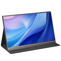 Moniteur LCD Offre Spéciale IPS à écran large portable UHD de 14 pouces, écran de type C, taux de rafraîchissement de 60Hz pour les jeux et les affaires