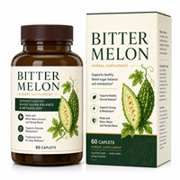 Complexe de Melon Amer de Qualité Export, 60 gélules, Acide Corosolique Standardisé pour les Marchés Américains et Européens, Santé Métabolique Quotidienne, Prix de Gros