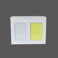Urnes de crémation en bois cercueils et cercueils fournitures funéraires cadre photo urnes petit coffre à mémoire blanc