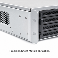 Châssis de serveur de stockage NVMe 20 baies Hot Swap 4U en acier SGCC, fabrication sur mesure en tôle, OEM pour centre de données IA