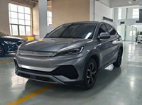 Voiture d'occasion 2024 BYD Yuan Plus SUV électrique 510 km Automatique Cuir R18 Conduite à gauche 5 places Toit ouvrant Faible kilométrage Véhicule à énergie nouvelle