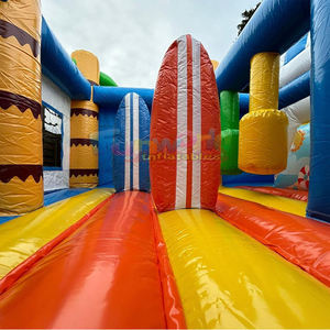 <span class=keywords><strong>Castillo</strong></span> Inflable para Niños, Brincolín Comercial para Fiestas al Aire Libre, Hupfburg Inflable, <span class=keywords><strong>Castillo</strong></span> Inflable de <span class=keywords><strong>Playa</strong></span> con Tobogán - Product Image 6
