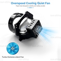 Phare laser Sunshiny S1 G20, projecteur bi-LED 3 pouces, 13000LM, 100W, 6500K, kit de rétrofit plug & play pour voiture