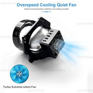 Sunshiny S1 G20 Lazer Far 3 İnç Bi-LED Projektör Far 13000LM 100W 6500K Tak ve Çalıştır Retrofit Kiti Araba - Product Image 5
