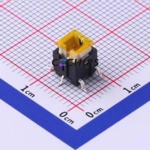 K6-6275S02 Tactile Switch SMD,6x6mm Switch ( Operating Force: 1.6N )( Mounting Type: Vertical Mount )( Switch Length: 6mm ) - Product Image 1