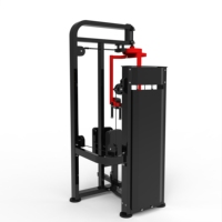 Machine de rotation du tronc à charges réglables, équipement de gym commercial en acier Q235, appareil d'entraînement abdominal pour la rotation du tronc
