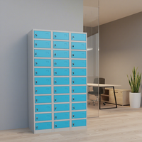 Armoires de rangement en métal multi-portes Armoires en métal pour salle de sport/maison/bureau industriel