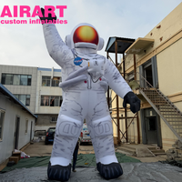 Astronaute gonflable géant pour événements, figurine d'astronaute gonflable représentant un astronaute à vendre