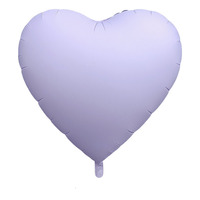 Ballons en Mylar à l'hélium de 30 pouces, épais, en forme d'étoile et de cœur, couleur mate, pour la décoration de mariage, d'anniversaire, de la Saint-Valentin, de Noël