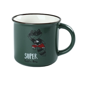 Tasse <span class=keywords><strong>à</strong></span> café en <span class=keywords><strong>céramique</strong></span> personnalisée <span class=keywords><strong>émail</strong></span>lée avec impression d'animaux <span class=keywords><strong>pour</strong></span> les amateurs de café - Product Image 5
