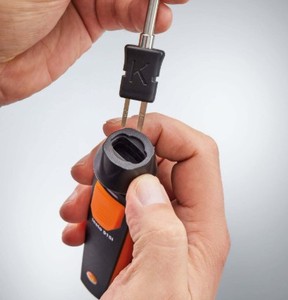 Testo 915i Wireless <b>Smart</b> <b>Thermometer</b> with Bluetooth, Type K Thermocouple, -50 to +400.C Wide Range, Fast Response - Product Image 5