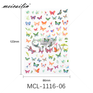 2020 18 tipos de pegatinas adhesivas holográficas de mariposa <span class=keywords><strong>para</strong></span> <span class=keywords><strong>uñas</strong></span> - Product Image 5